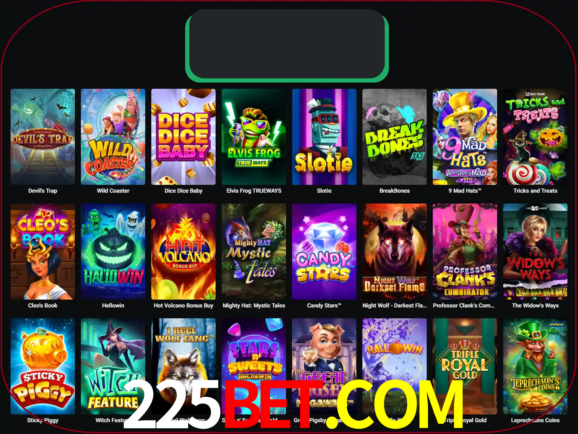 Procure por seus amados jogos de slot.
