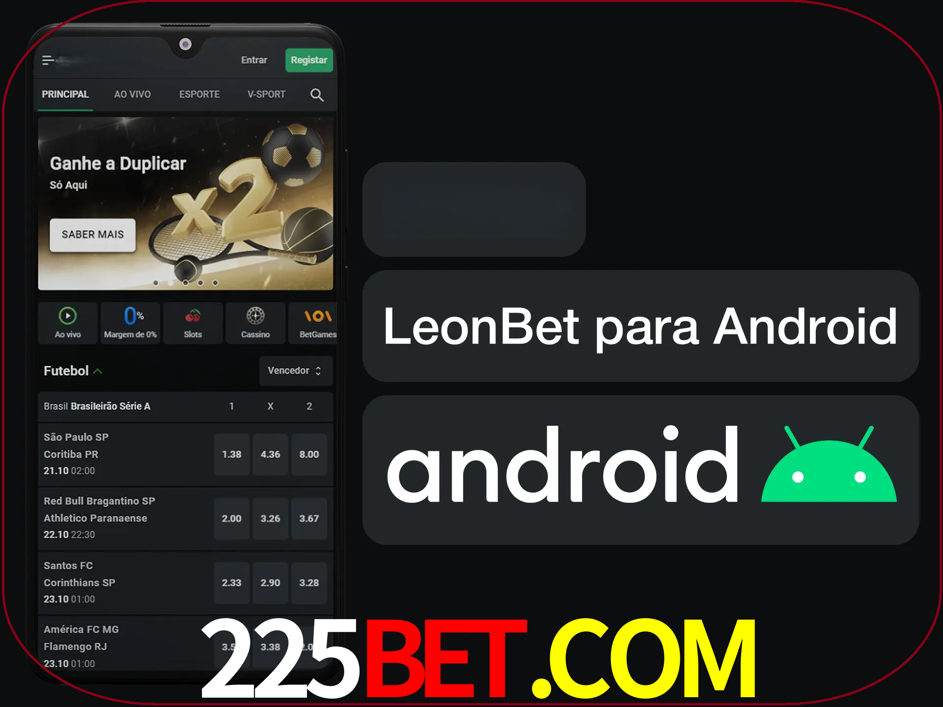 Adquira sua versão poket de LeonBet.