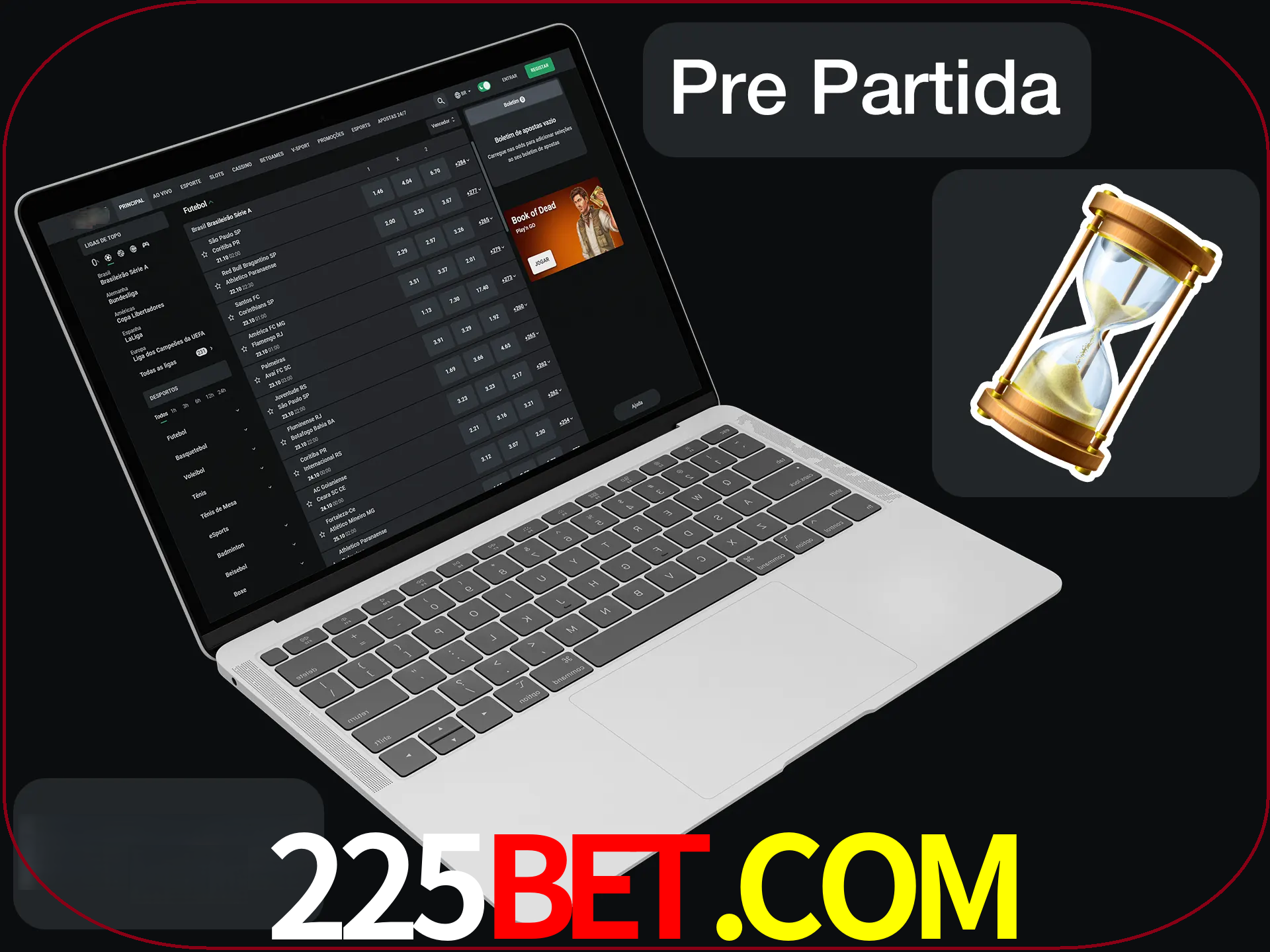 Fazer apostas em partidas futuras.